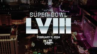 Super Bowl LVIII in Las Vegas  February 11 2024 [upl. by Asined]