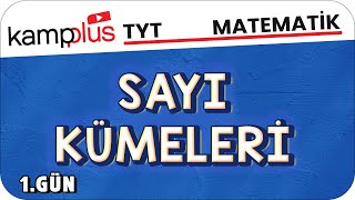 Sayı Kümeleri  TYT Matematik 1Gün  kampplus YKS2024 [upl. by Arrahs]