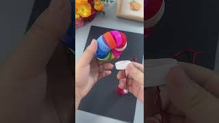 Collect bottle caps and make mini lanterns with your children MidAutumn Festival handmade lant [upl. by Amehsyt]