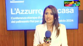 Simona Rolandi intervista Euro 2024 «Scamacca sorpresa amo il mio mestiere e non sento fatica» [upl. by Ijneb109]