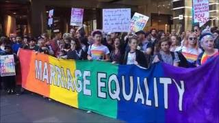 Rally for Marriage Equality Sydney August 2016 [upl. by Anemaj]