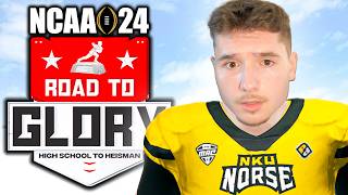 NCAA Football 24 but I’m the Worst QB  Ep 1 [upl. by Mudenihc758]