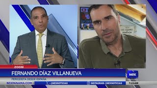 Fernando Díaz Villanueva se refiere a la disculpa de España que pide López Obrador [upl. by Duwalt370]