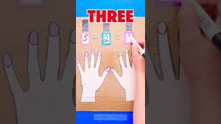 Lets learn maths ➖➕with Nail Paint 💅 learning kidsvideo [upl. by Alisander]