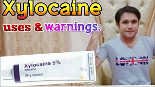 Xylocaine jelly 2 uses amp warnings [upl. by Adnawat392]