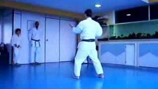 TAKESHI SANSERU KATA KARATE GOJU RYU SEIGOKAN [upl. by Atterrol]