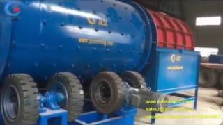 Coltan ore washing equipment rotary scrubber washing machine for coltan mining plant [upl. by Aitenev]