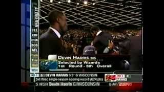 Devin Harris  2004 NBA Draft  Pick 5 [upl. by Risay]