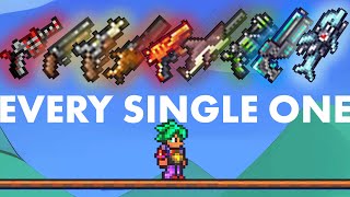 EVERY GUN Youll Need in Terraria in UNDER 5 MINS [upl. by Bonine857]