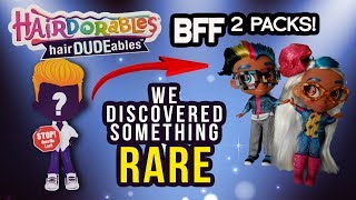 Hairdorables Boys HairDUDEables BFF 2 Pack Unboxing [upl. by Tolecnal]