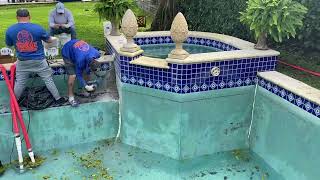 Using Torque Lock To Repair A Cracked Pool  Palm Beach Gardens [upl. by Luap526]