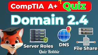 CompTIA A 2201101 Network Host Services Quiz [upl. by Annot374]