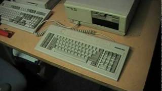 1988 Packard Bell PB 500 quotTurbo XTquot computer [upl. by Sidnarb]