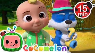 Three Little Friends 🎺  CoComelon Animal Time  Animals for Kids [upl. by Salvador]