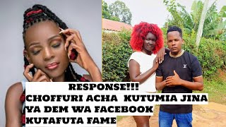 Dem Wa Facebooks Friend Attack Choffuri Over Her Kitale Homecoming DEMWAFACEBOOK [upl. by Bellew286]