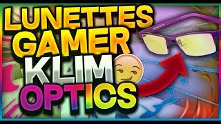 UNBOXING DES LUNETTES GAMER A 30€  KLIM Optics [upl. by Eatnad]