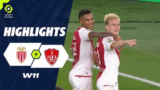 AS MONACO  STADE BRESTOIS 29 2  0  Highlights  ASM  SB29  20232024 [upl. by Publus591]