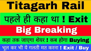 Titagarh Rail Systems Share Latest News  Titagarh Rail Systems Share News [upl. by Ez]