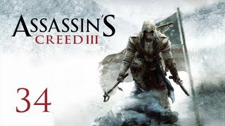 Прохождение Assassins Creed 3  Часть 34 — Агрессивные переговоры убийство Джонсона [upl. by Adnirual]