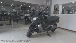 BMW C600 Sport amp C650 GT Walking around view [upl. by Eceinart]