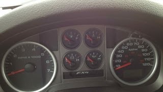 STOCK 2004 F150 54L 3v  060 amp TOP SPEED RUN [upl. by Swamy]