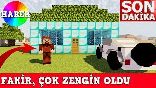 ZENGİN VS FAKİR 51  Fakir Zengin Oldu Minecraft [upl. by Blaise]