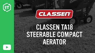 Classen TA18 Steerable Compact Aerator [upl. by Shushan]