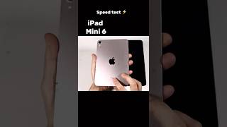 iPad mini 6 Vs IPad Pro M4 speed test speed shorts [upl. by Jolenta]