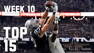 Top 15 Plays  NFL Week 10 2023 Season [upl. by Mimi]