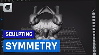 forger iPad  Sculpting  Symmetry [upl. by Cohby142]