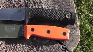 ESEE 4 vs Benchmade Rant 517 short comparison [upl. by Notsehc]