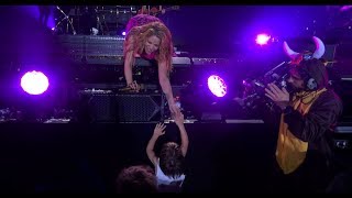 Shakira con Gerard Sasha amp Milan Live in Barcelona July 6  El Dorado World Tour HD [upl. by Athalie278]