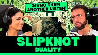 HOW WILL THIS COMPARE TO PSYCHOSOCIAL First Time Hearing Slipknot  Duality Reaction [upl. by Whitebook94]