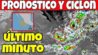 NUEVO CICLON SE VIENE A MEXICO Alerta Sinaloa [upl. by Htebazila]