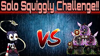 Winning With Only Squigly Solo Squig Challenge VS Insane Diamond Nodes  Skullgirls Mobile [upl. by Elocaj]