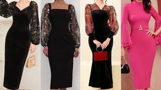 stylish and gorgeous bodycon dress design ideas for ladies  popular bodycon dress designs for women [upl. by Vladi931]