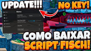 Como Baixar e Colocar SCRIPT no Fisch CELULARMOBILE  Instalar Executor RobloxUsar Script [upl. by Sochor]