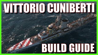 Vittorio Cuniberti Italian Destroyers World of Warships Wows DD Guide [upl. by Sileray388]