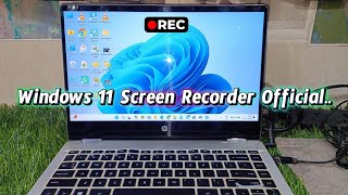 How To Record Screen Free Code  Without any App  Windows 1011 Screen Recorder Code  WindShiftS [upl. by Eralc968]