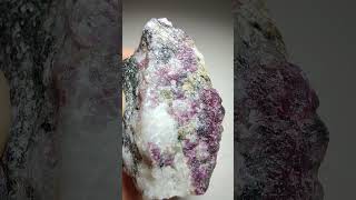 Eudialyte etc in Syenite Norra Karr Sweden [upl. by Norbie53]