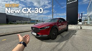 NEW 2024 Mazda CX30 REVIEW  Exterior Interior Infotainment and Practicality [upl. by Ssegrub]