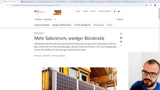 Wie man das Solarpaket I durcharbeiten amp verstehen kann [upl. by Christiansen]