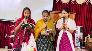 Nenemaina Prabhuva నేనేమైనా ప్రభువా నిన్నే స్తుతిస్తాను Telugu Live Christian SongCYD SistersJPH❤️ [upl. by Nelleyram108]