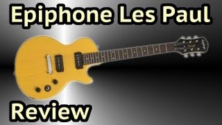 Epiphone Les Paul Special I P90 Review [upl. by Eisnyl153]