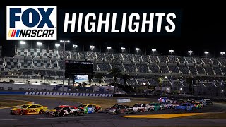 2021 Busch Clash at Daytona  NASCAR ON FOX HIGHLIGHTS [upl. by Bugbee939]