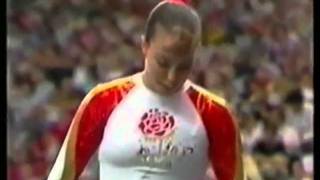 Beth Tweddle  2002 Commonwealth Games Team Final  Vault [upl. by Ciro]