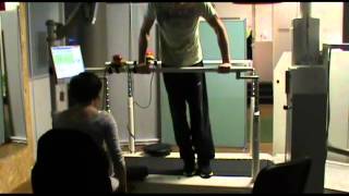 Spinal cord injury L1 treadmill training [upl. by Chemush]