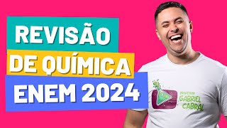 Revisão de Química  Enem 2024 [upl. by Einahets989]