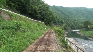 4K cab view  Nagaragawa Railway MinoŌta to Hokunō Gifu pref Japan [upl. by Elcin]