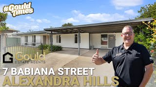 7 Babiana Street Alexandra Hills [upl. by Perkins569]